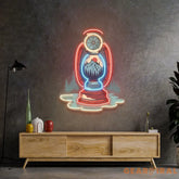 Vintage Lantern LED Neon Sign Light Pop Art